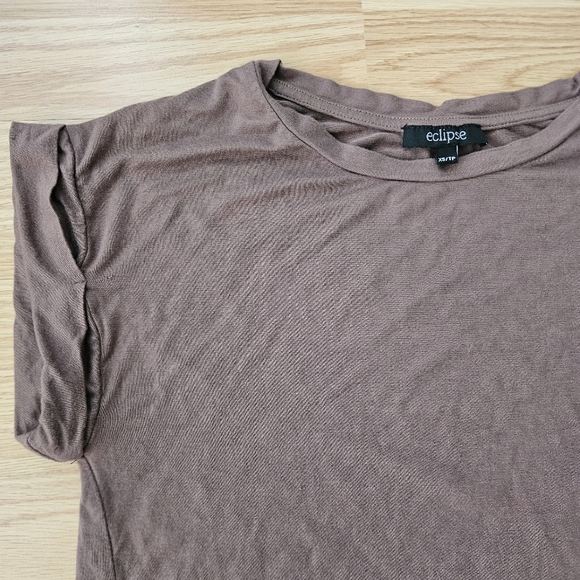 ECLIPSE Women's Brown Top - Picture 2 of 6
